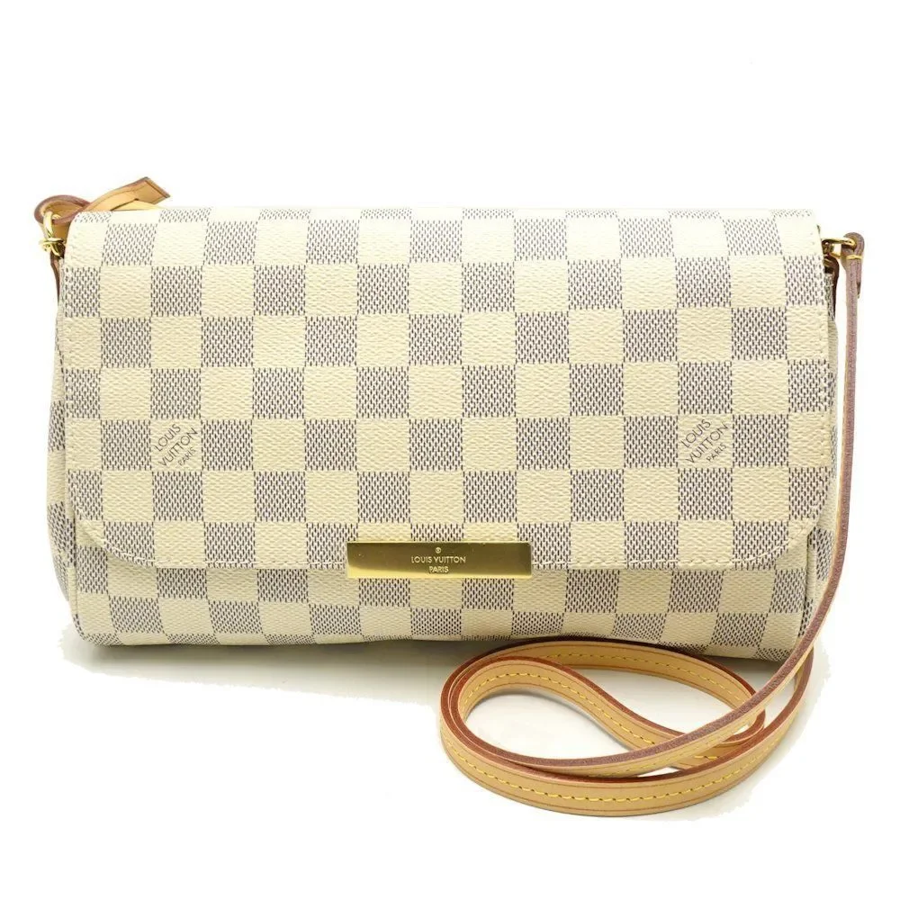 Louis Vuitton Damier Azur Favorite MM 2WAY Bag